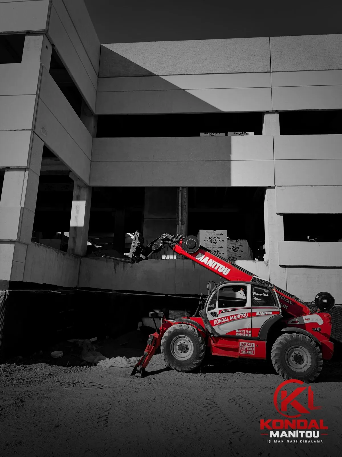 Kondal Manitou saha çalışması