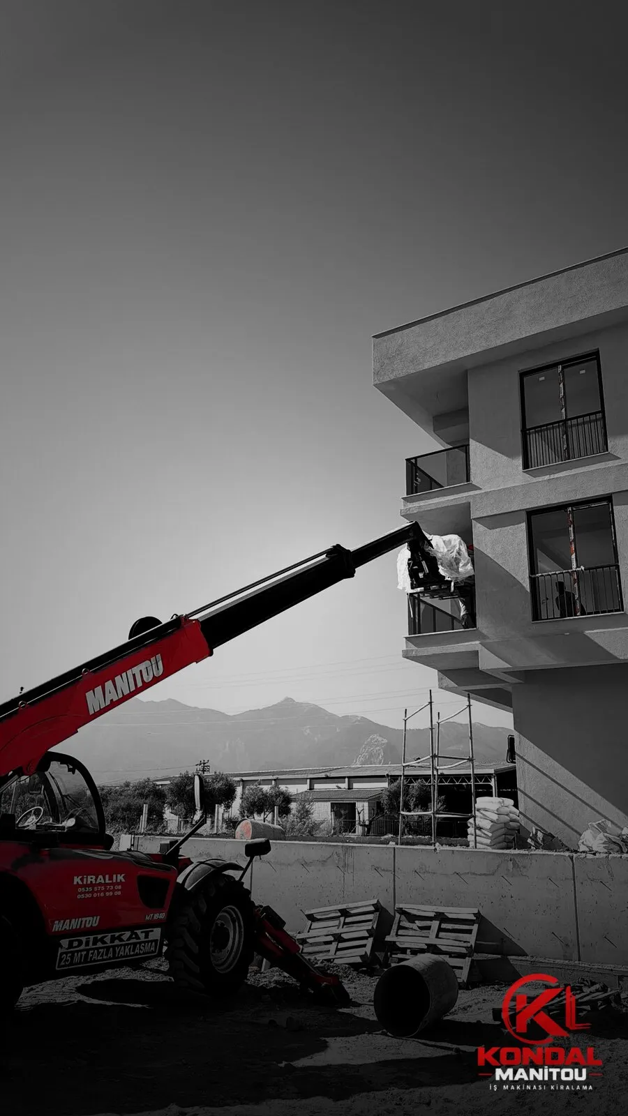 Kondal Manitou saha çalışması