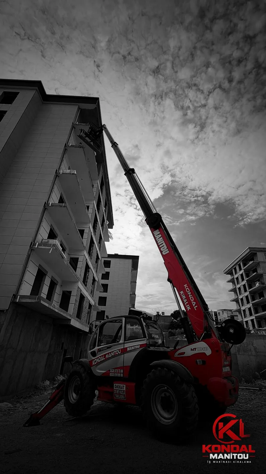 Kondal Manitou saha çalışması