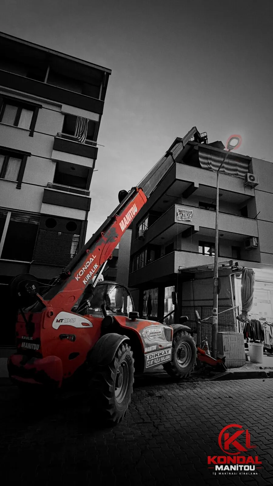 Kondal Manitou saha çalışması