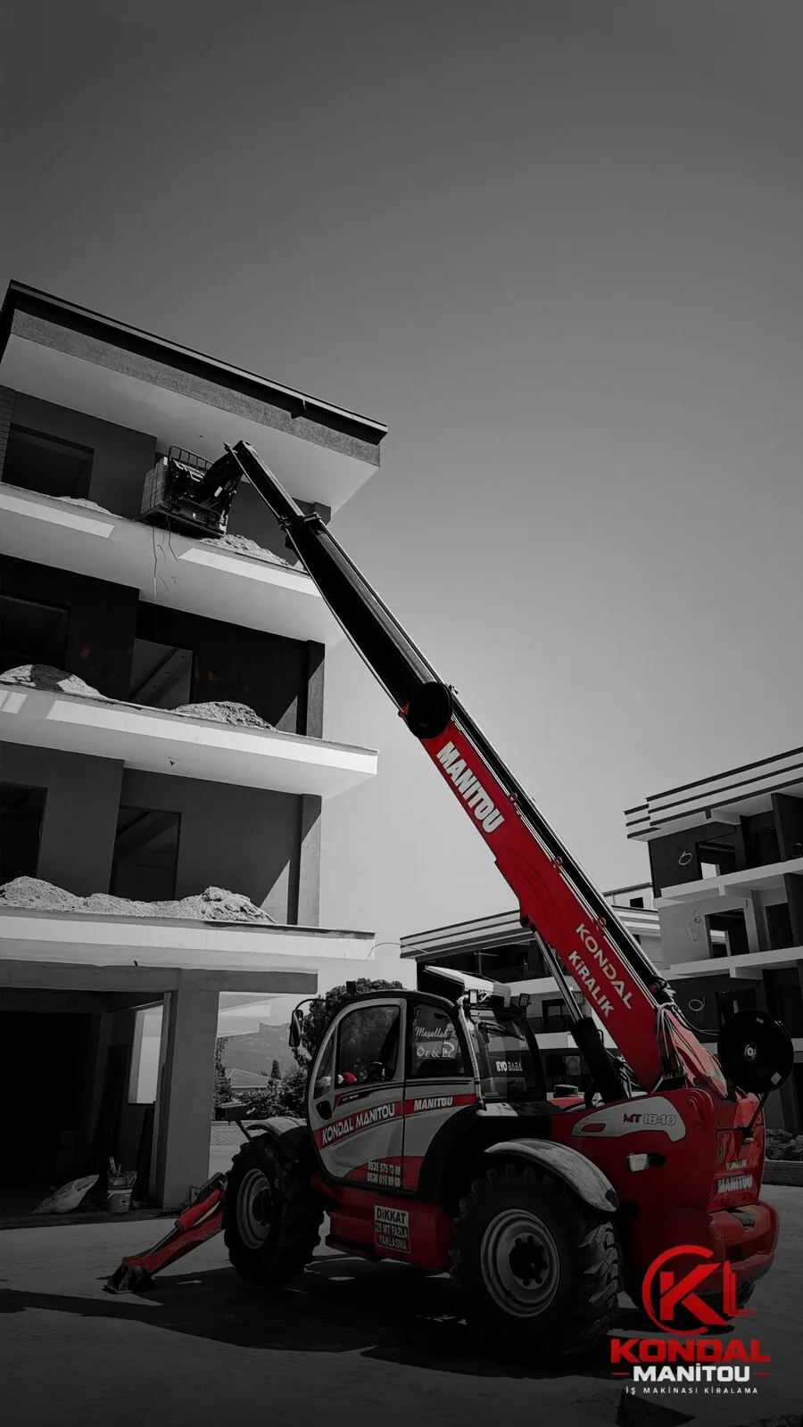Kondal Manitou saha çalışması
