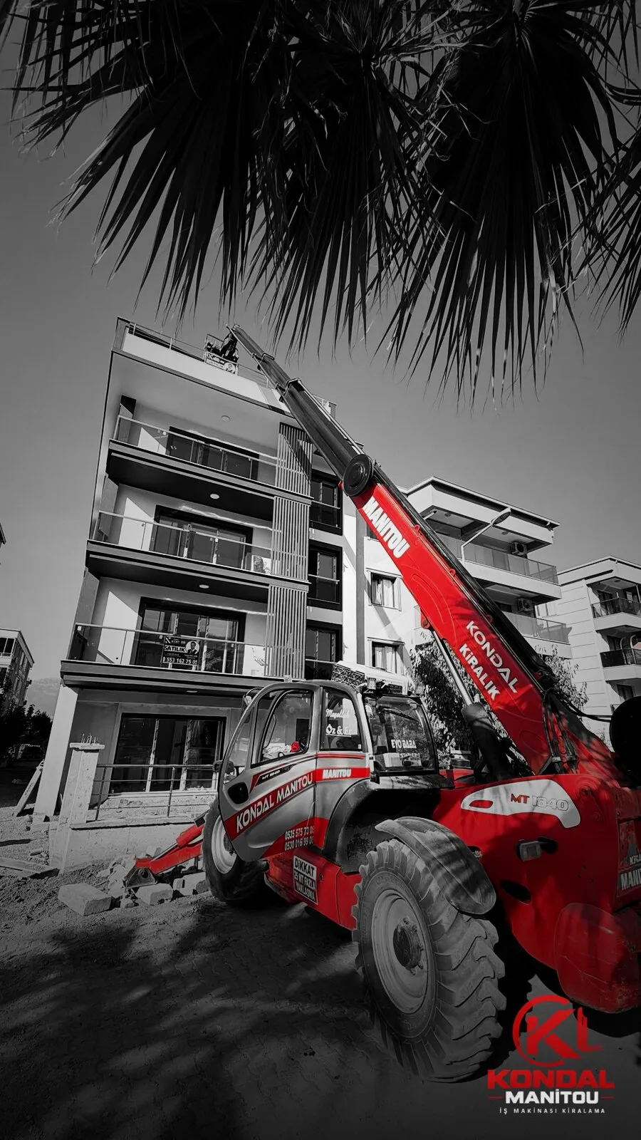 Kondal Manitou saha çalışması