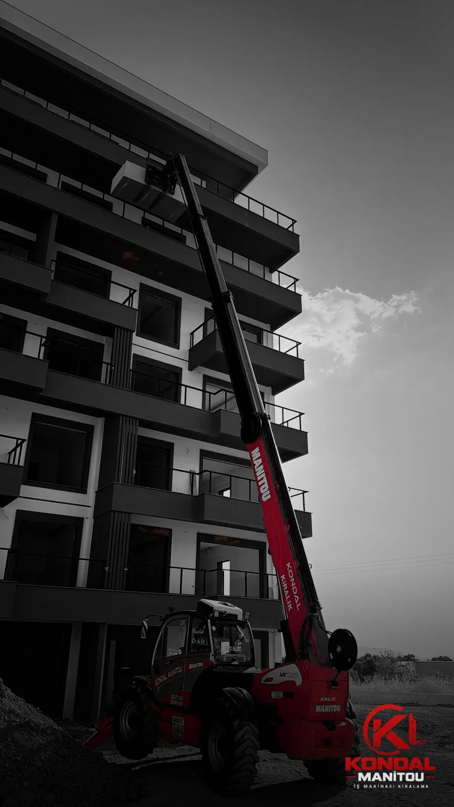 Kondal Manitou saha çalışması