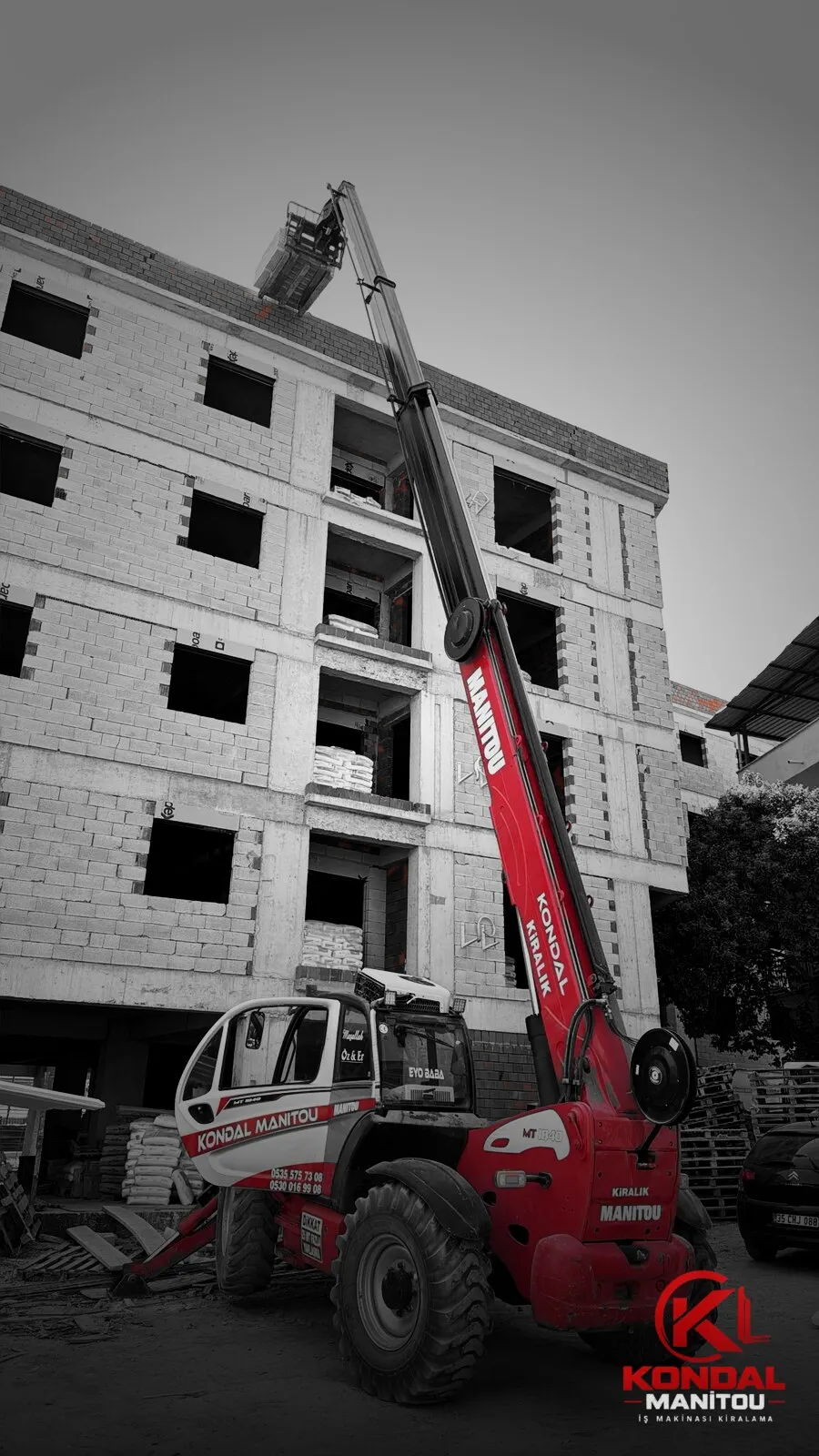 Kondal Manitou saha çalışması